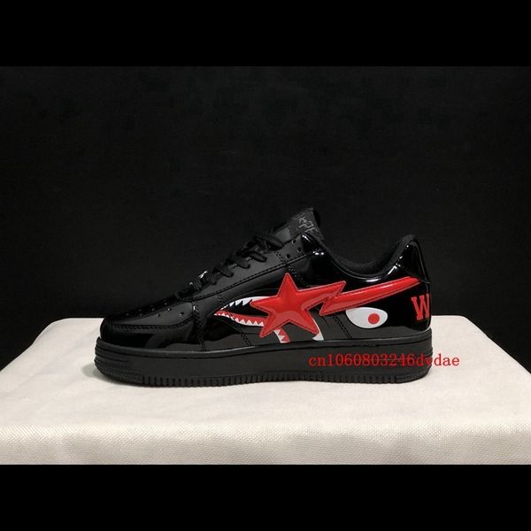 dress shoes men bapesta sk8 casual woman fashion patent leather luxury sneaker black white outdoor trainers plateforme sneakers 230522
dress shoes men bapesta sk8 casual woman fashion patent leather luxury sneaker black white outdoor trainers plateforme sneakers 230522