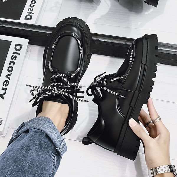 dress shoes 2023 leather men's spring breathable british style casual business 230522, Black
dress shoes 2023 leather men's spring breathable british style casual business 230522, Black