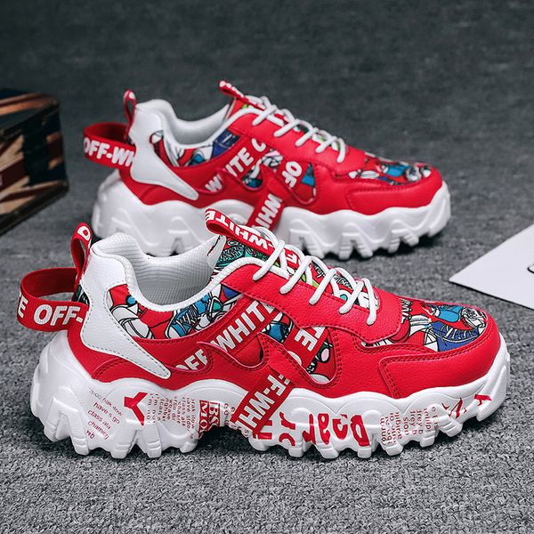dress shoes autumn fashion printed red men's platform outdoor womens trainers y mens casual sneakers zapatillas hombre 230522, Black
dress shoes autumn fashion printed red men's platform outdoor womens trainers y mens casual sneakers zapatillas hombre 230522, Black