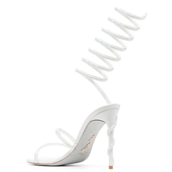 rene caovilla cleo open toe sandals crystal embellished spiral wrap around sandal twining rhinestone sandal women rainbow stiletto heels sho, Black
rene caovilla cleo open toe sandals crystal embellished spiral wrap around sandal twining rhinestone sandal women rainbow stiletto heels sho, Black