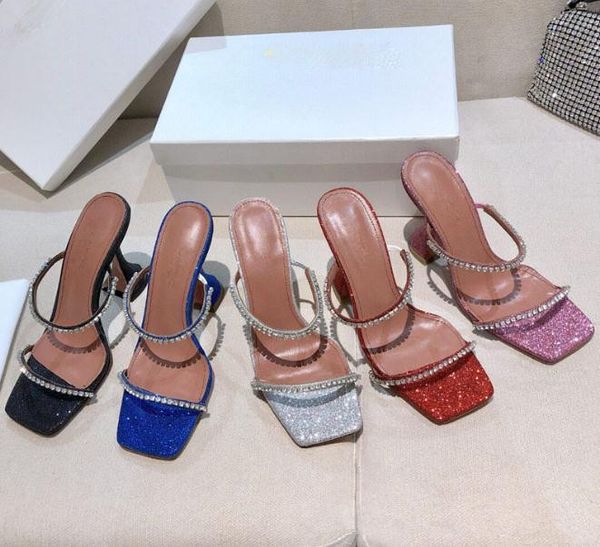 Amina muaddi Rhinestone high heels sandals and slippers Women square-headed wine glass cowhide Crystal party wedding crystal High-heeled sandals with box, Teal
Amina muaddi Rhinestone high heels sandals and slippers Women square-headed wine glass cowhide Crystal party wedding crystal High-heeled sandals with box, Teal