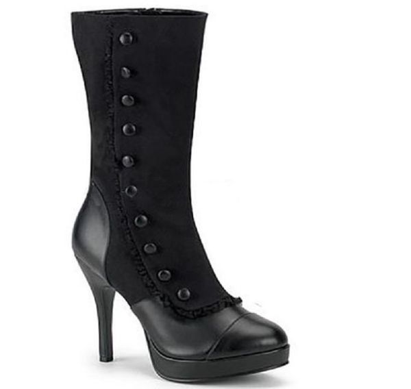 zapatos mujer women boots autumn winter high heels platform gothic mid calf boots mixed colors punk western ladies2513932, Black
zapatos mujer women boots autumn winter high heels platform gothic mid calf boots mixed colors punk western ladies2513932, Black