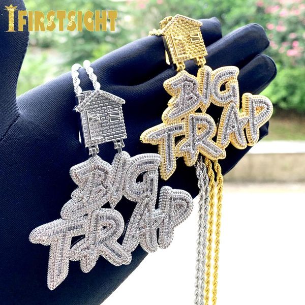 necklaces new iced out bling hip hop cursive letter big trap pendant necklace cz cubic zirconia house charm men women fashion jewelry, Silver
necklaces new iced out bling hip hop cursive letter big trap pendant necklace cz cubic zirconia house charm men women fashion jewelry, Silver