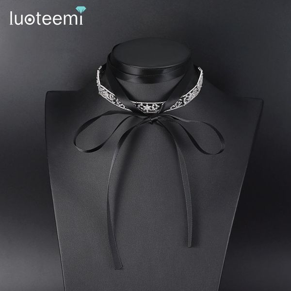 necklaces luoteemi white gold color unique long soft black rainbow cubic zirconia charm necklace for women chokers fashion jewelry, Silver
necklaces luoteemi white gold color unique long soft black rainbow cubic zirconia charm necklace for women chokers fashion jewelry, Silver