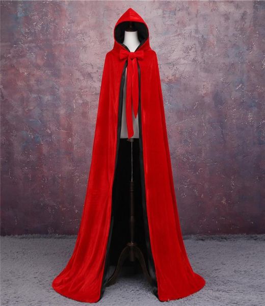 red cloak velvet hooded cape medieval renaissance costume larp halloween fancy dress5680834, White
red cloak velvet hooded cape medieval renaissance costume larp halloween fancy dress5680834, White