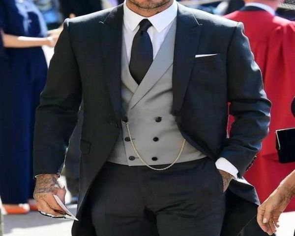 new morning style one button black groom tuxedos peak lapel groomsmen mens wedding business prom suits jacketpantsvesttie 3283316365, Black;gray
new morning style one button black groom tuxedos peak lapel groomsmen mens wedding business prom suits jacketpantsvesttie 3283316365, Black;gray