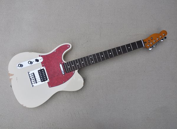 left hand 6 strings cream electric guitar with rosewood fretboard can be customized as request
left hand 6 strings cream electric guitar with rosewood fretboard can be customized as request