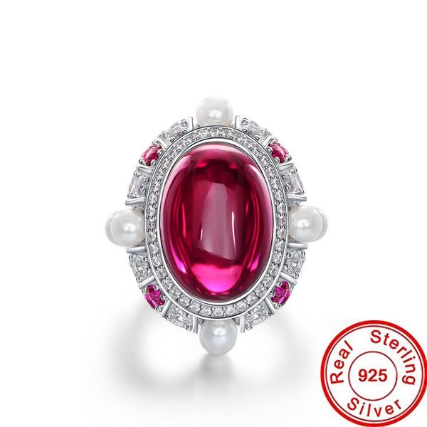 vintage 13*18mm pigeon blood ruby diamond ring 100% real 925 sterling silver engagement wedding band rings for women jewelry, Slivery;golden
vintage 13*18mm pigeon blood ruby diamond ring 100% real 925 sterling silver engagement wedding band rings for women jewelry, Slivery;golden