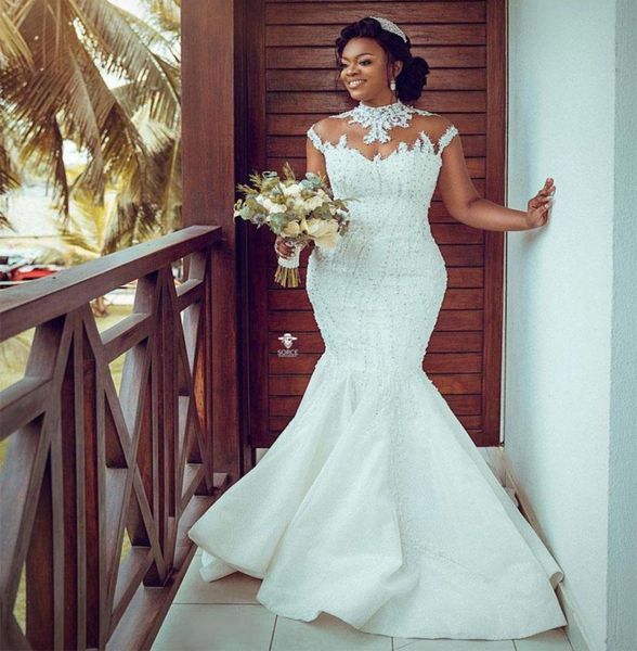 2022 plus size arabic lace beaded wedding dress mermaid high neck bridal dresses vintage custom made wedding gowns9916966, Black
2022 plus size arabic lace beaded wedding dress mermaid high neck bridal dresses vintage custom made wedding gowns9916966, Black