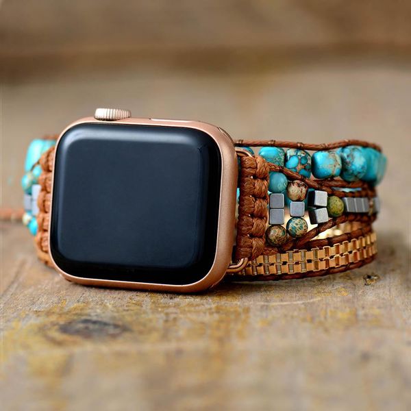 bangle standout natural stone aple men women watch band beads boho 3x wrap vegan rope watch strap wrist band bracelet accessories, Black
bangle standout natural stone aple men women watch band beads boho 3x wrap vegan rope watch strap wrist band bracelet accessories, Black