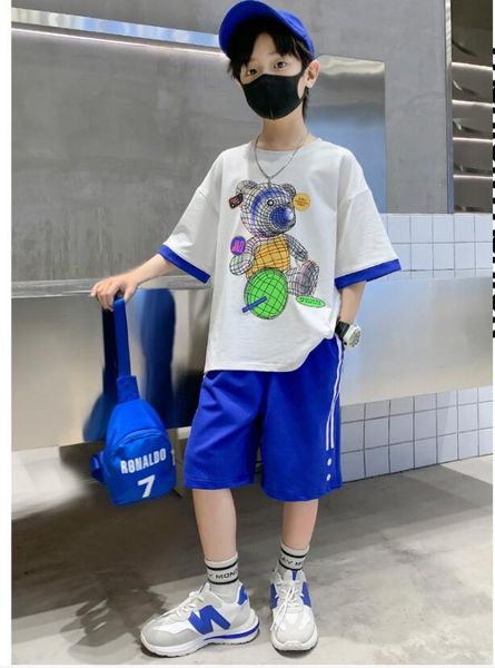 new designer clothing sets kids t-shirt shortst pullover o neck loose sport fashion brand summer children treasures and girls cotton white b
new designer clothing sets kids t-shirt shortst pullover o neck loose sport fashion brand summer children treasures and girls cotton white b