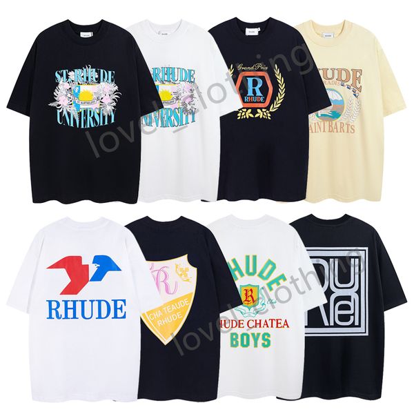 rhude mens women t shirts designer summer high street fashion leisure loose cottons print luxurys trend couple clothing size s-xl, White;black
rhude mens women t shirts designer summer high street fashion leisure loose cottons print luxurys trend couple clothing size s-xl, White;black