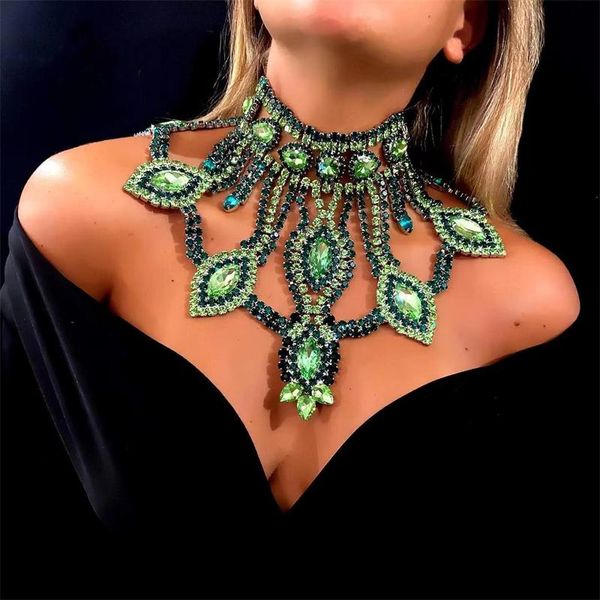 necklaces fashion exaggeration multilayer rhinestone chunky chain heavy crystal choker statement necklaces for women charm pendant jewelry, Silver
necklaces fashion exaggeration multilayer rhinestone chunky chain heavy crystal choker statement necklaces for women charm pendant jewelry, Silver