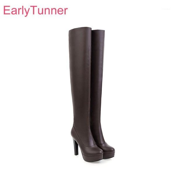 brand new winter brown women thigh high platform boots black fashion lady party dance shoes eh299 plus big size 10 4311459535
brand new winter brown women thigh high platform boots black fashion lady party dance shoes eh299 plus big size 10 4311459535