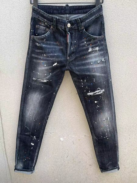 2023 d118 coolguy man jeans fabric micro-elastic features high-grade washing zipper embroidery decoration small leather tag, Blue
2023 d118 coolguy man jeans fabric micro-elastic features high-grade washing zipper embroidery decoration small leather tag, Blue