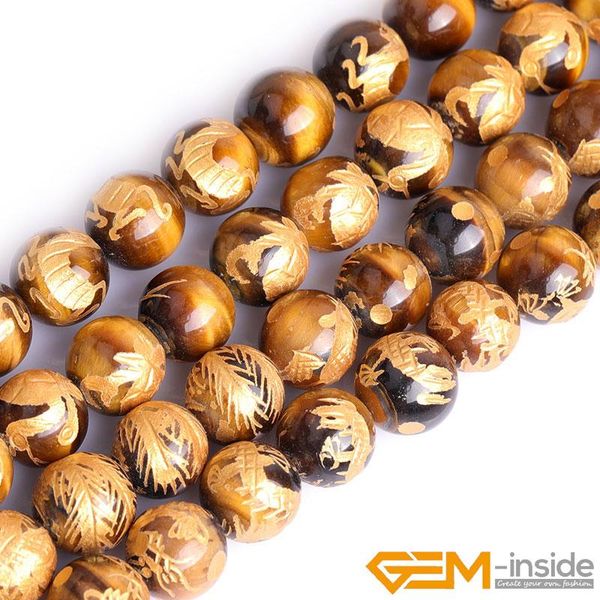 crystal natural tiger eye carved dragon turtle tiger phoenix round accessorries loose spacer beads for jewelry making strand 15 inch
crystal natural tiger eye carved dragon turtle tiger phoenix round accessorries loose spacer beads for jewelry making strand 15 inch