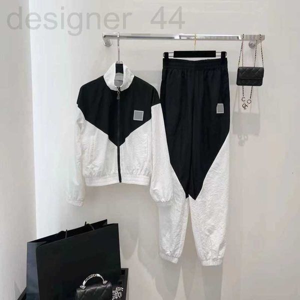 women's two piece pants luxurious2023 designer piepants fashion women summer suit long sleeve casual jacket waist loose pieset tracksui, White
women's two piece pants luxurious2023 designer piepants fashion women summer suit long sleeve casual jacket waist loose pieset tracksui, White