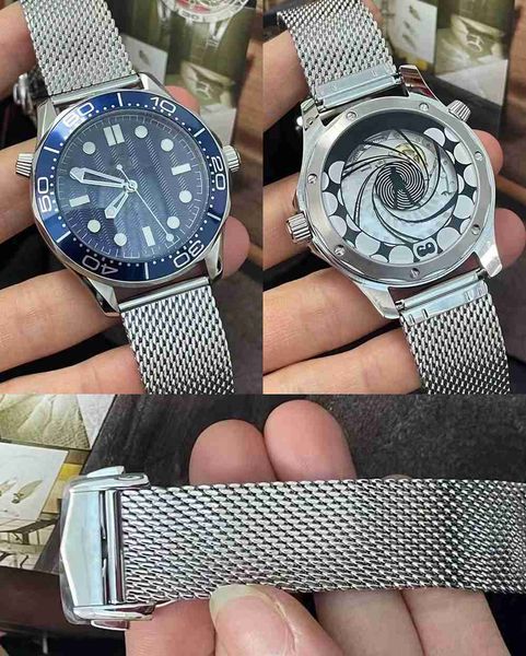 launches stunning 60th anniversary james bond watch automatic mechanical movement glass back staniless steel mens wristwatches, Slivery;black
launches stunning 60th anniversary james bond watch automatic mechanical movement glass back staniless steel mens wristwatches, Slivery;black