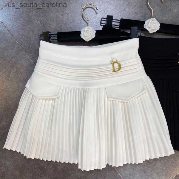 skirts prepomp 2023 spring summer new arrivals high waist short mini pleated skirt streetwear women ga309 l230522, Black
skirts prepomp 2023 spring summer new arrivals high waist short mini pleated skirt streetwear women ga309 l230522, Black