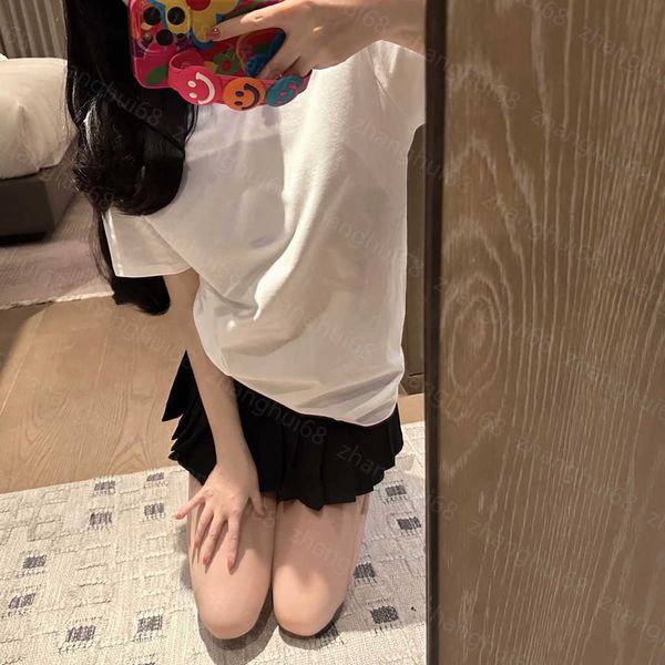 23ss womens designer clothing tee womens t-shirt round neck pure cotton logo doodle short sleeve t-shirt womens clothes, White
23ss womens designer clothing tee womens t-shirt round neck pure cotton logo doodle short sleeve t-shirt womens clothes, White