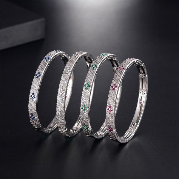 bangle luxury full aaa cubic zirconia exquisite silver color bracelet bangle for women flower wedding hand jewelry love designer zk30, Black
bangle luxury full aaa cubic zirconia exquisite silver color bracelet bangle for women flower wedding hand jewelry love designer zk30, Black