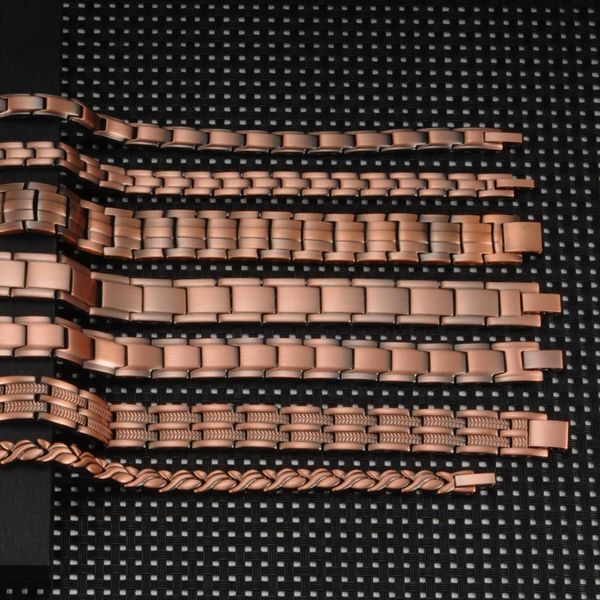 bangle vinterly magnetic bracelet men pure copper energy health bracelet male chain link vintage magnetic copper bracelets bangles, Black
bangle vinterly magnetic bracelet men pure copper energy health bracelet male chain link vintage magnetic copper bracelets bangles, Black