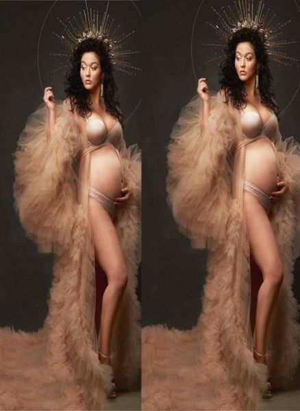 new arrival illusion tulle nightrobe party dress ladies kimono pregnant women evening sleepwear women bathrobe nightgown6149187, White
new arrival illusion tulle nightrobe party dress ladies kimono pregnant women evening sleepwear women bathrobe nightgown6149187, White