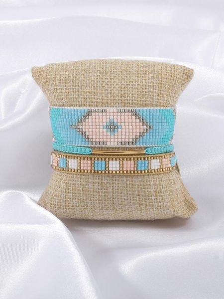 bangle yuokiaa adjustable evil eye bracelet miyuki bead handmade woven diy pattern pulseras mujer boho women jewelry men gift wholesale, Black
bangle yuokiaa adjustable evil eye bracelet miyuki bead handmade woven diy pattern pulseras mujer boho women jewelry men gift wholesale, Black