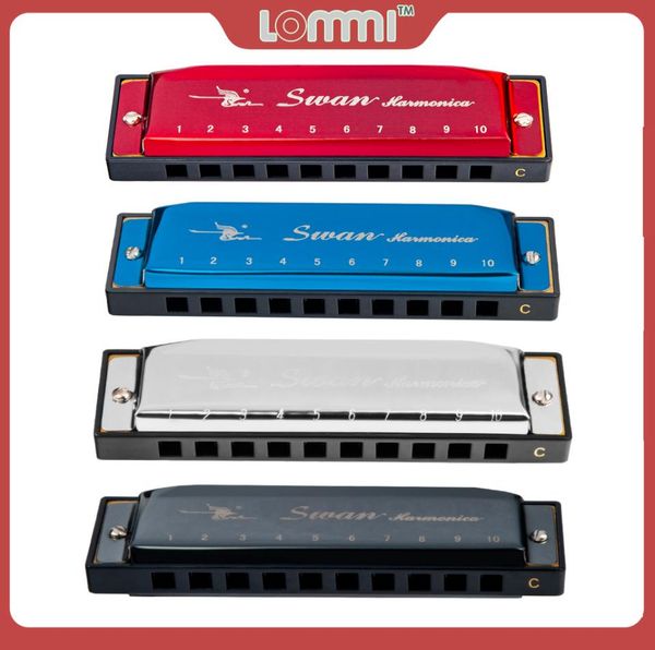lommi swan diatonic harmonica 10 holes blues harp mouth organ key of g reed instrument wcase black silver blue red harmonica9032097
lommi swan diatonic harmonica 10 holes blues harp mouth organ key of g reed instrument wcase black silver blue red harmonica9032097