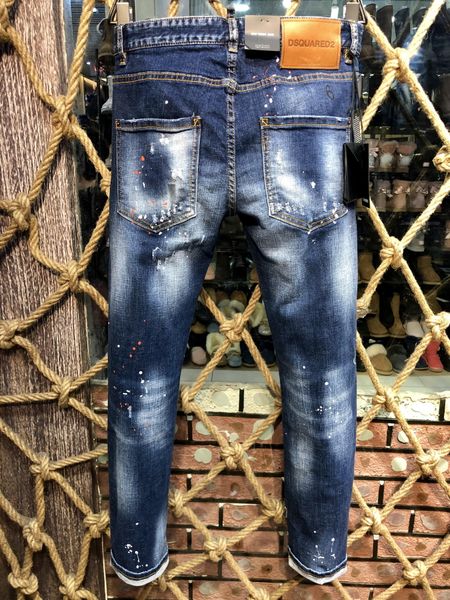 dsquad2 jeans men's luxury designer denim jeans perforated pants dsquare jeans casual fashion trendy pants dsquad2 men's clothing, Blue
dsquad2 jeans men's luxury designer denim jeans perforated pants dsquare jeans casual fashion trendy pants dsquad2 men's clothing, Blue