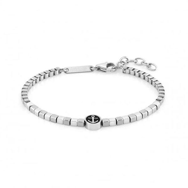 bangle runda men's bracelet stainless steel box chain with anchor pattern pendant adjustable size22cm fashion bracelet luxury brand men, Black
bangle runda men's bracelet stainless steel box chain with anchor pattern pendant adjustable size22cm fashion bracelet luxury brand men, Black