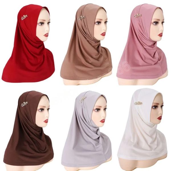 ramadan prayer headscarf muslim womens one piece hijabs hats fashion party solid color wrapped turban shawls cap headwear, Blue;gray
ramadan prayer headscarf muslim womens one piece hijabs hats fashion party solid color wrapped turban shawls cap headwear, Blue;gray