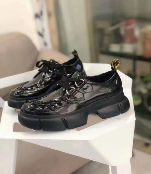 2020011003 3440 black white genuine leather platform laced punk shoes calf cow skin7098118
2020011003 3440 black white genuine leather platform laced punk shoes calf cow skin7098118