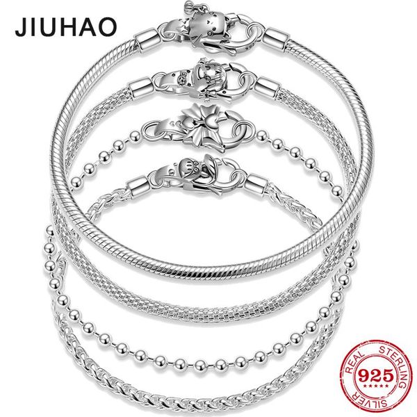 bangle authentic 925 sterling silver snake chain bracelet bangle with lobster clasp beads diy women charm bracelets women fine jewelry, Black
bangle authentic 925 sterling silver snake chain bracelet bangle with lobster clasp beads diy women charm bracelets women fine jewelry, Black