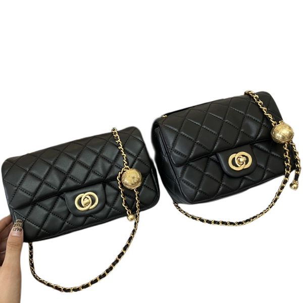 bag designer cf handle wallet on chain crossbody adjustable lenth exquisite retro tote bag gold matel ball lambskin handbag shopping bags si
bag designer cf handle wallet on chain crossbody adjustable lenth exquisite retro tote bag gold matel ball lambskin handbag shopping bags si