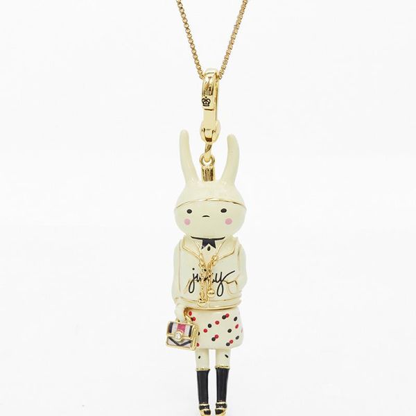 necklaces wholesale new fashion enamel color glaze spotted skirt rabbit pendant handbag little white rabbit keychain pendant women, Silver
necklaces wholesale new fashion enamel color glaze spotted skirt rabbit pendant handbag little white rabbit keychain pendant women, Silver