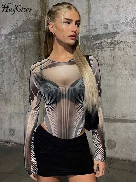 new mesh o neck long sleeve graphic patchwork bodycon y2k bodysuit 2023 spring women fashion casual streetwear romper, Black;white
new mesh o neck long sleeve graphic patchwork bodycon y2k bodysuit 2023 spring women fashion casual streetwear romper, Black;white
