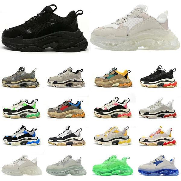 2023 triple s men women designer casual shoes platform sneakers clear sole black white grey red pink blue royal neon green mens trainer trai
2023 triple s men women designer casual shoes platform sneakers clear sole black white grey red pink blue royal neon green mens trainer trai