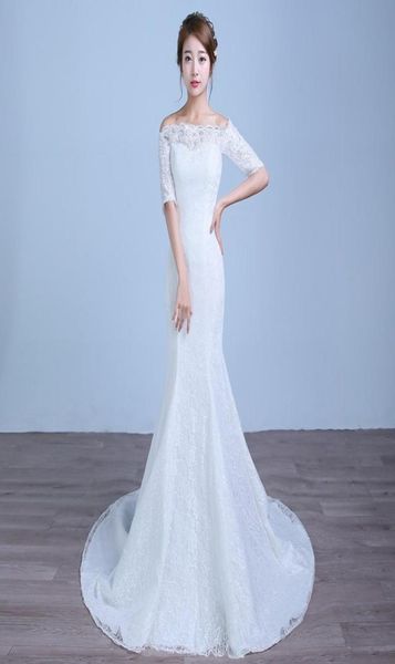lace mermaid wedding dress lace gown real images vintage dresses wedding dresses half sleeves plus size2023224, White
lace mermaid wedding dress lace gown real images vintage dresses wedding dresses half sleeves plus size2023224, White