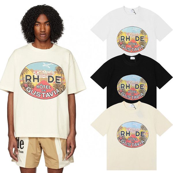 2023ss high street los angeles fashion hude de gustavia print 230g double yarn cotton casual short sleeve t-shirt for men and women size, White;black
2023ss high street los angeles fashion hude de gustavia print 230g double yarn cotton casual short sleeve t-shirt for men and women size, White;black