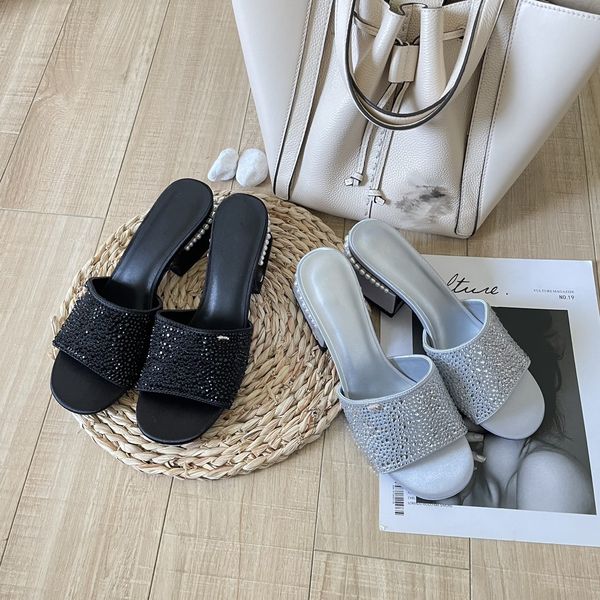 6.0cm block heels sandal slippers paris crystal embellished slides silver black mid high pumps pearls charm heel mules intelocking c buckle
6.0cm block heels sandal slippers paris crystal embellished slides silver black mid high pumps pearls charm heel mules intelocking c buckle