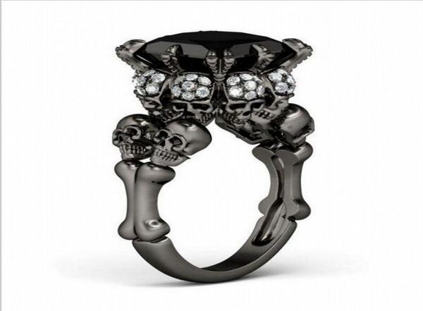brand punk jewelry skull 10kt black gold filled demon princess 5ct black sapphire cocktail wedding bands ring for women men3587337, Slivery;golden
brand punk jewelry skull 10kt black gold filled demon princess 5ct black sapphire cocktail wedding bands ring for women men3587337, Slivery;golden