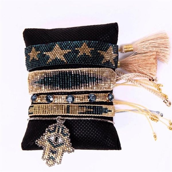 bangle zhongvi new miyuki bead bracelets star wrap bracelet for women mexian fashion hamsa hand jewellery friendship pulseras wholesale, Black
bangle zhongvi new miyuki bead bracelets star wrap bracelet for women mexian fashion hamsa hand jewellery friendship pulseras wholesale, Black
