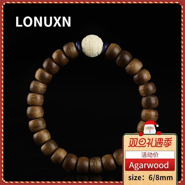 bangle highgrade dalagan agarwood indonesia agarwood bracelet old material black oil fragrant submerged natural agate bodhi 6/8mm
bangle highgrade dalagan agarwood indonesia agarwood bracelet old material black oil fragrant submerged natural agate bodhi 6/8mm