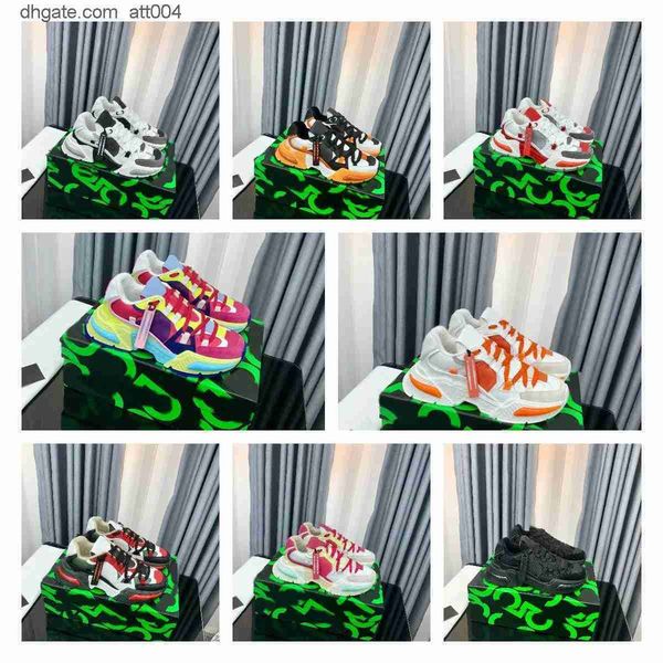 with box airmaster sneakers designer women men sports shoes mixed-material fashion s daymaster designs contrasting dg gabana, Black
with box airmaster sneakers designer women men sports shoes mixed-material fashion s daymaster designs contrasting dg gabana, Black