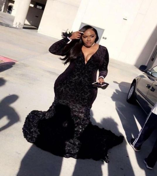plus size black prom dress mermaid v neck bodycon sweep train black girl african formal party dresses evening arabic pageant celeb7937220
plus size black prom dress mermaid v neck bodycon sweep train black girl african formal party dresses evening arabic pageant celeb7937220