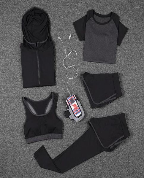running sets women yoga sport suit bra set female shortsleeved summer sportswear quick dry fitness training clothing2591066, Black;blue
running sets women yoga sport suit bra set female shortsleeved summer sportswear quick dry fitness training clothing2591066, Black;blue
