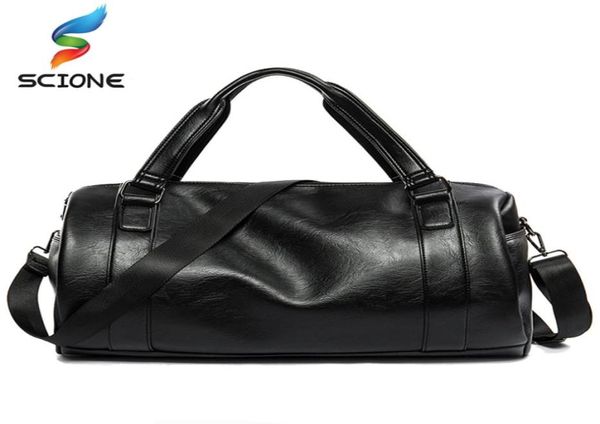 men classic soft pu sports gym bags cylindrical training bag shoulder outdoor travel handbag5000242
men classic soft pu sports gym bags cylindrical training bag shoulder outdoor travel handbag5000242