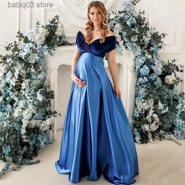 maternity dresses silk maternity dress pgraphy long dress slash neck satin baby shower dresses pregnancy dress for p shoot 2022 t230523, White
maternity dresses silk maternity dress pgraphy long dress slash neck satin baby shower dresses pregnancy dress for p shoot 2022 t230523, White