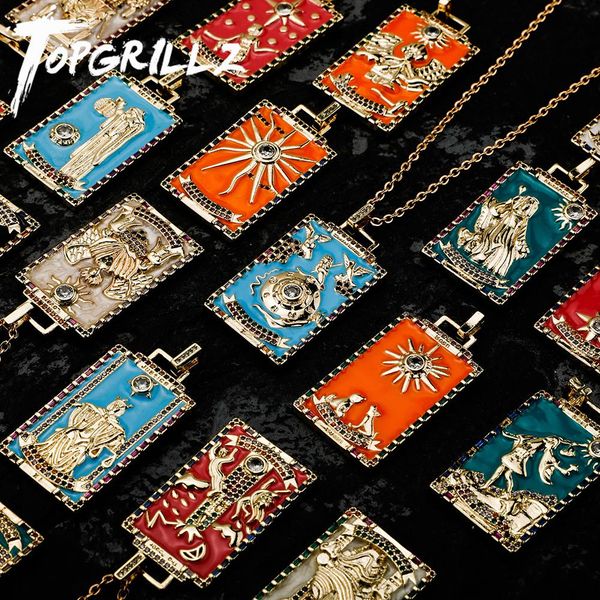 necklaces rillz 2021 new vintage tarot cards pendant necklace copper jewelry good luck amulet pendant gift for men women, Silver
necklaces rillz 2021 new vintage tarot cards pendant necklace copper jewelry good luck amulet pendant gift for men women, Silver